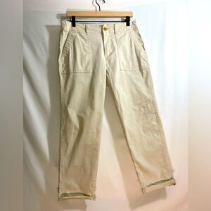 Gap girlfriend khaki jeans size 8